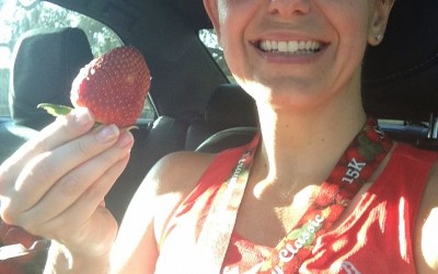 Driscoll’s Strawberry Classic 15K (ish) Race Report